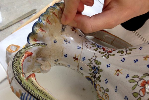 La restauration de la céramique